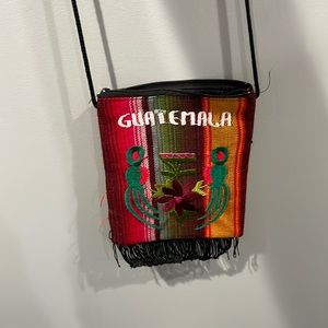 Cute Guatemalan over the shoulder purse
